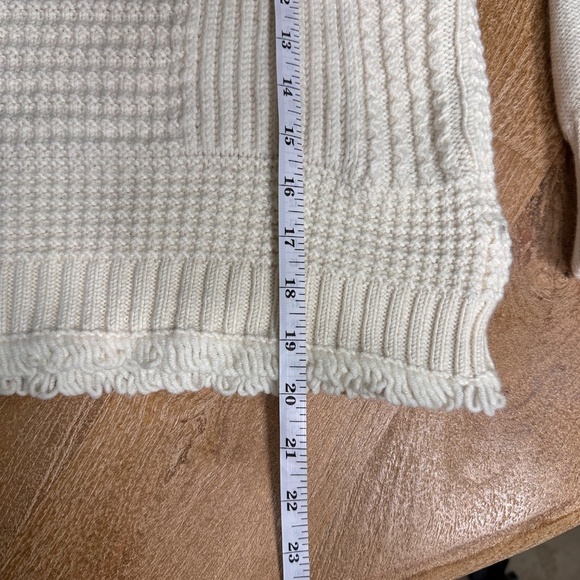 Madewell Wool Blend Stitchmix Pullover Sweater XS - Picture 8 of 9